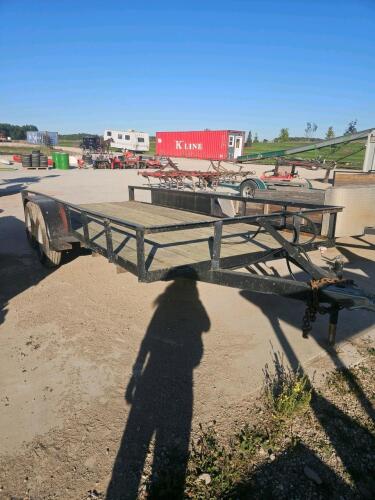 76"W 16'L Trailer in good condition no ownership