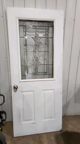 34"x79" Metal clad exterior door