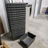 20 Plastic tubs 21"L 15"W 9"D sone tubs slight damage