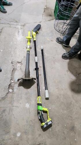 Ryobi trimmer & pole saw missing chain pin
