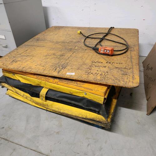 120v Lift table 4'x4'x4'
