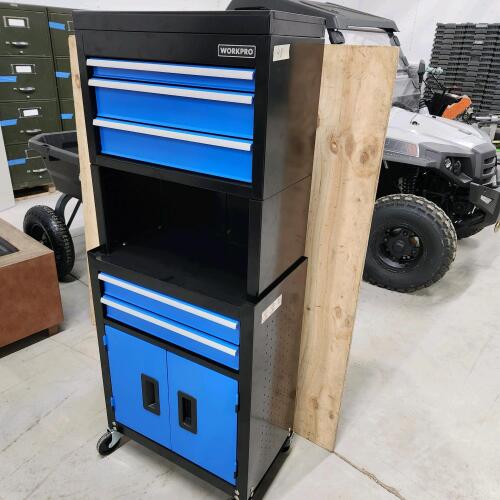 Unused toolbox 20"W 12"D 50"H