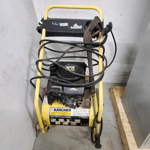 Working Karcher pressure washer