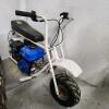 Mini bike has new motor, runs needs throttle reconnected