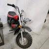 Running Honda mini bike