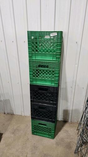 5 Milk crates