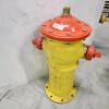 Heavy steel fire hydrant