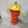 Heavy steel fire hydrant