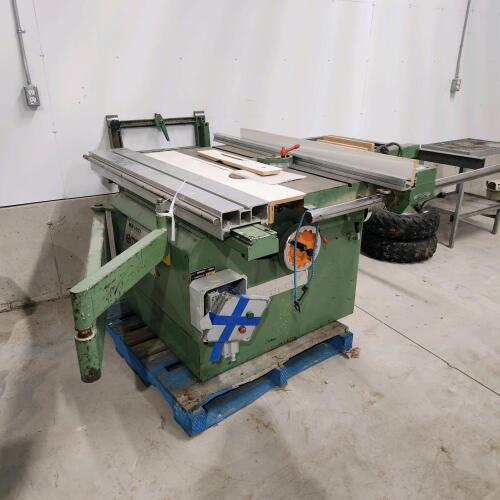 240V single phase Industrial working table saw