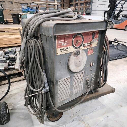 575v 3 Phase AC DC Arc welder untested as is