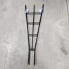 6 64" Steel garden trellis