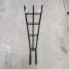 6 64" Steel garden trellis