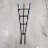 6 64" Steel garden trellis