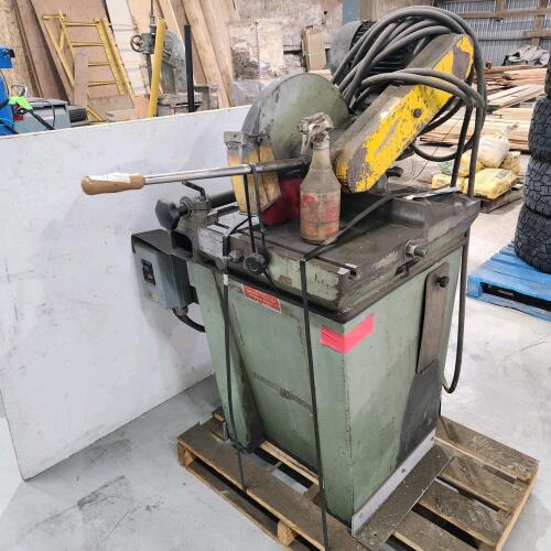 3 Phase working cold cut saw