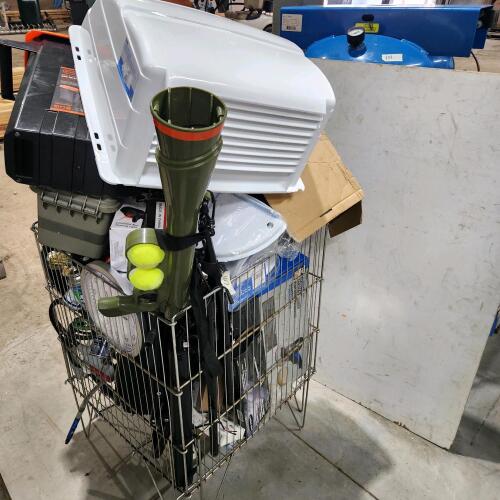 Crate of as is items, crate not included