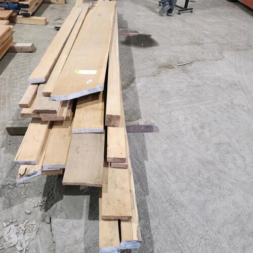 Various sized White Oak boards
