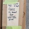 6/4 Cherry kiln dried 6' boards - 2