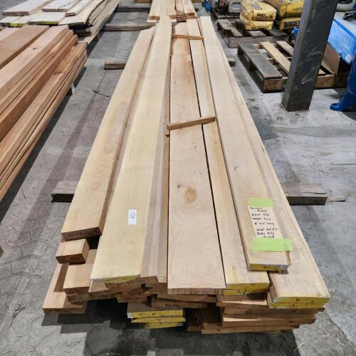 Kiln dried yellow birch boards