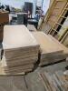 24"x47"x3/4" Malamine plywood