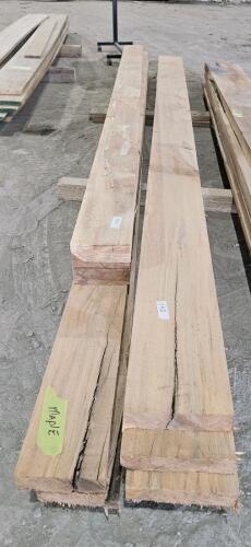 2"x6"x10' , 2"x8"x12' Maple boards