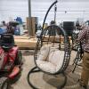 Metal porch swing