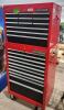 Locking Craftsman toolbox w keys 27"W 19"D 62"H - 2