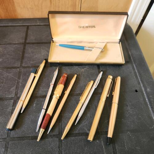 Gold electroplated & other pens