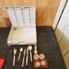 Ford watch as is, lock box, older coins
