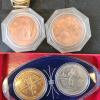 Ford watch as is, lock box, older coins - 2