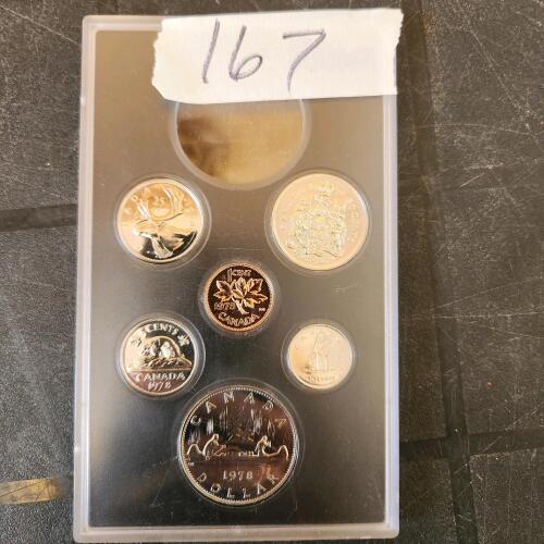 1978 Canadian coins