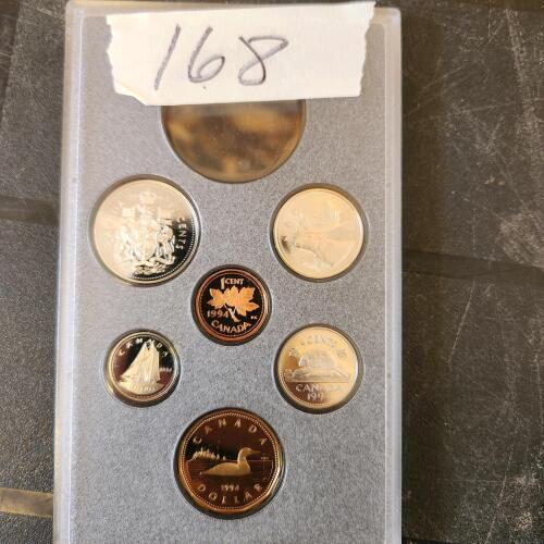 1994 Canadian coins