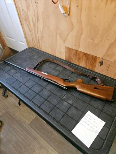 Mossburg 22cal semi automatic rifle