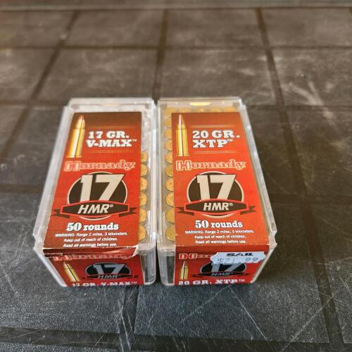 75 17 HMR bullets, PAL needed