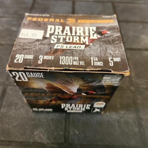 25 20ga #5 shotgun bullets, PAL needed