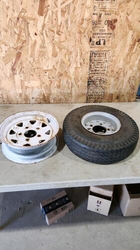 12" Trailer rim, 5.70-8 trailer wheel