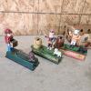 Cast coin banks