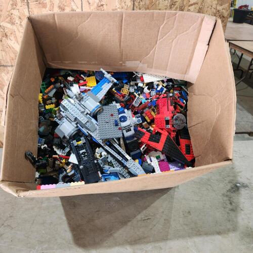 Large box of lego