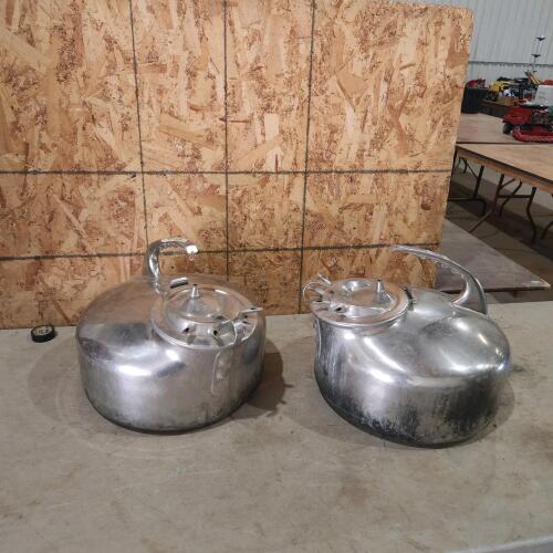 2 Surge milker cans