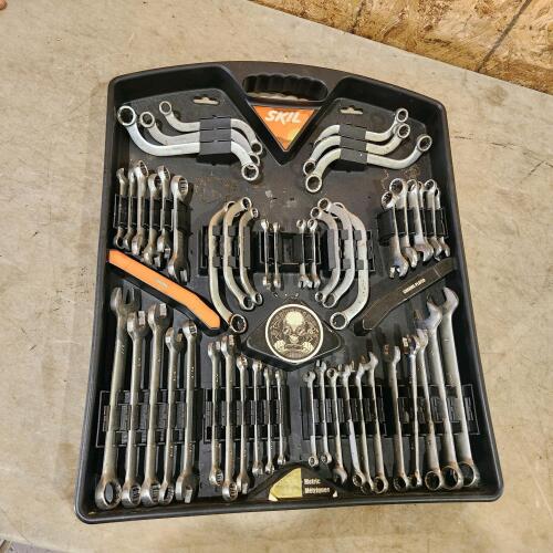 Metric & SAE wrench set
