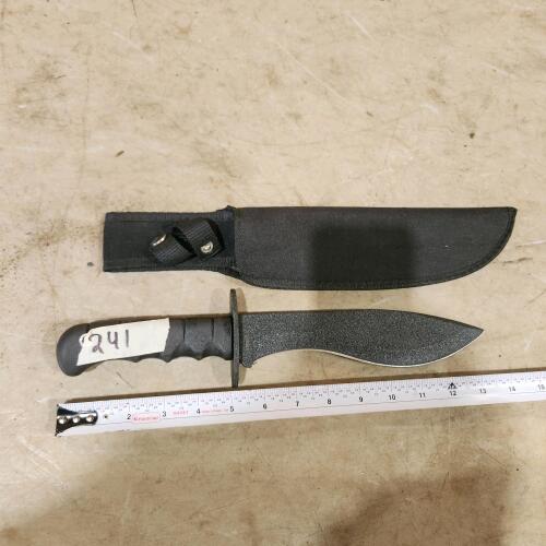 14" Knife w sheath