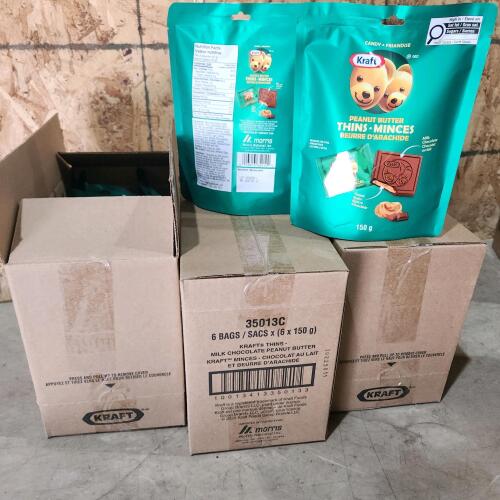 18 Bag of peanut butter thins