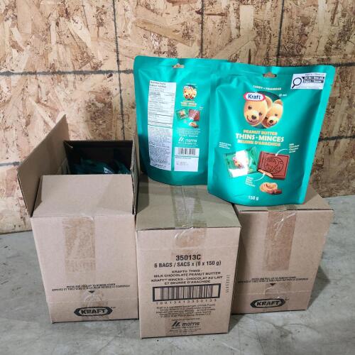 18 Bags if peanut butter thins