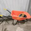 Plastic wheelbarrow needs work