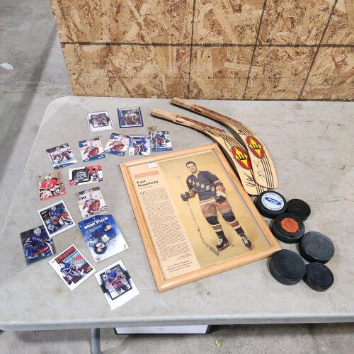 Hockey memorabilia