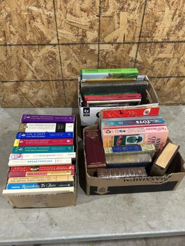 Various self help & other books
