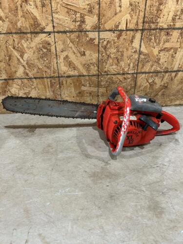 Homelite chainsaw runs