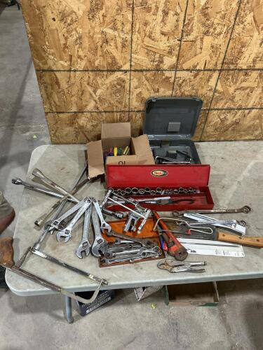 Assorted hand tools