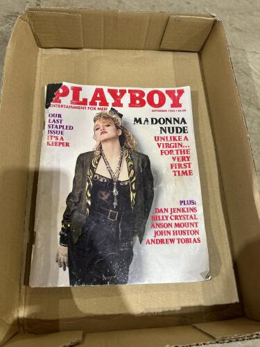 Playboy Sept 1985 Madonna issue