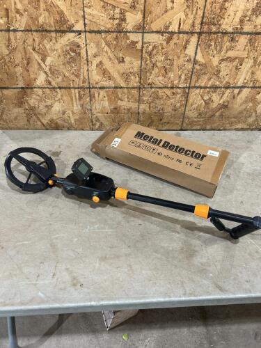 Unused metal detector