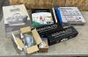 Collapsible picnic basket, door hardware, bedside organizer, sprinkler system, etc